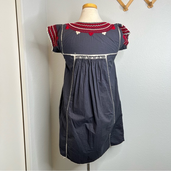 Ulla Johnson Embroidered Mini Tunic Dress - Picture 8 of 9